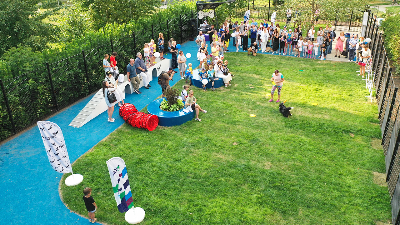 Площадка для выгула собак на Проспекте Вернадского (ЗАО, Проспект Вернадского)