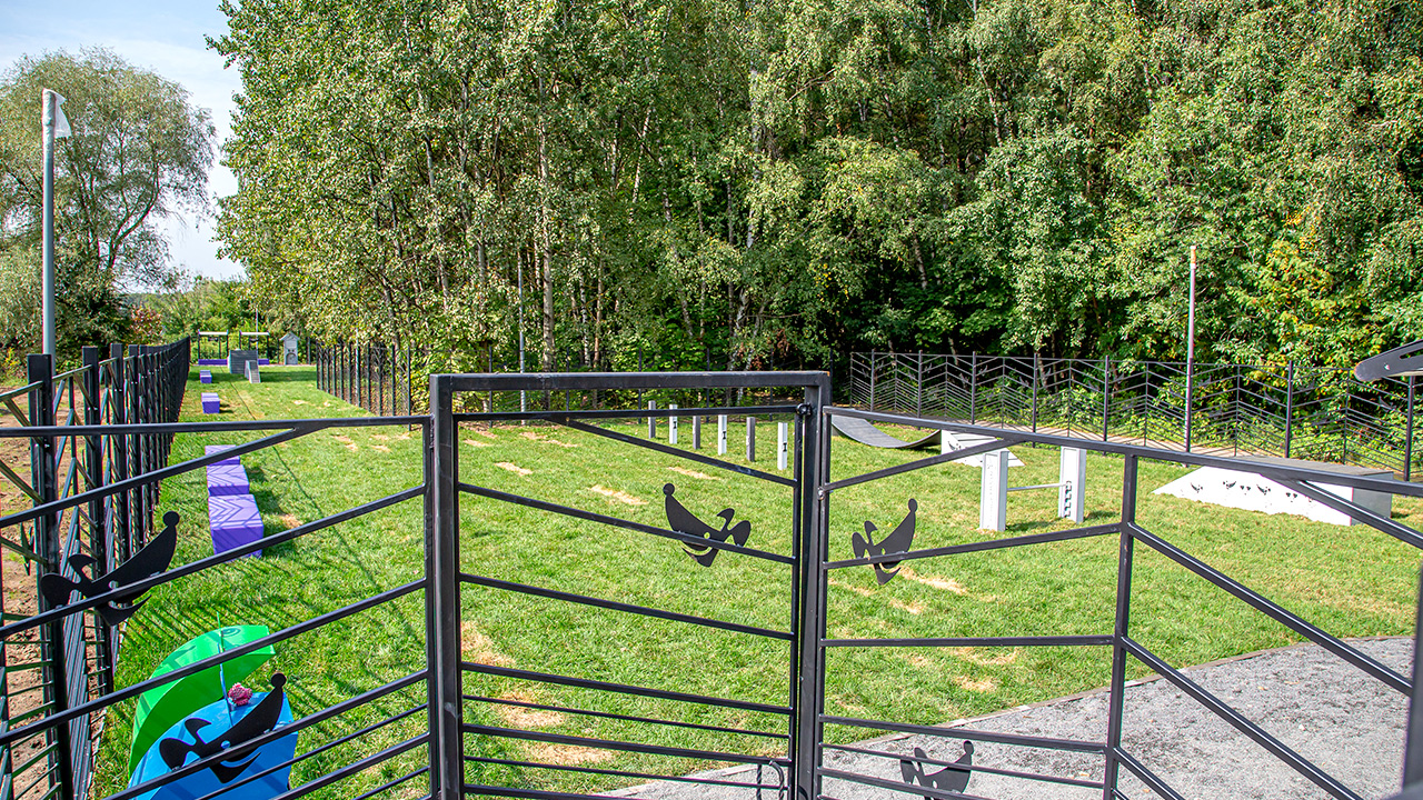 Площадка для выгула собак на улице Академика Варги (ЮЗАО, Теплый Стан)